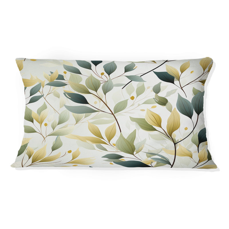 Floral Throw Pillow