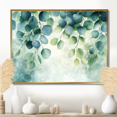 Iole Eucalyptus Leaves Dance Of The Foliage II - leaves Wall Art