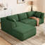 Canapé modulaire à assise profonde avec chaise longue et mousse à mémoire de forme 106 po-125557296-125557298