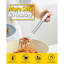 Ensemble de cuillères et fourchettes à pâtes en silicone, grands ustensiles de cuisine antiadhésifs pour la cuisson, le brassage, le service des spaghettis, la soupe, la sauce (BLANC)-113387386
