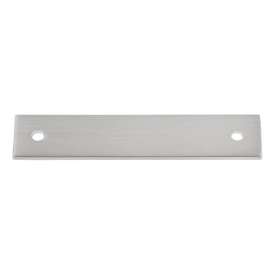 GlideRite Hardware 4-3/4 in. Squared Backplate 3-3/4 in. Center to Center, 5342-96