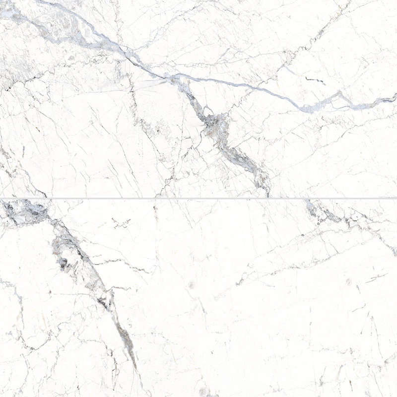 Halo 24X48 Windsor White, Gray/White