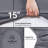Twin Fitted Sheet - Bottom Sheet - Deep Pocket - Soft Microfiber - Shrinkage And Fade Resistant - Easy Care -1 Fitted Sheet Only (Grey)