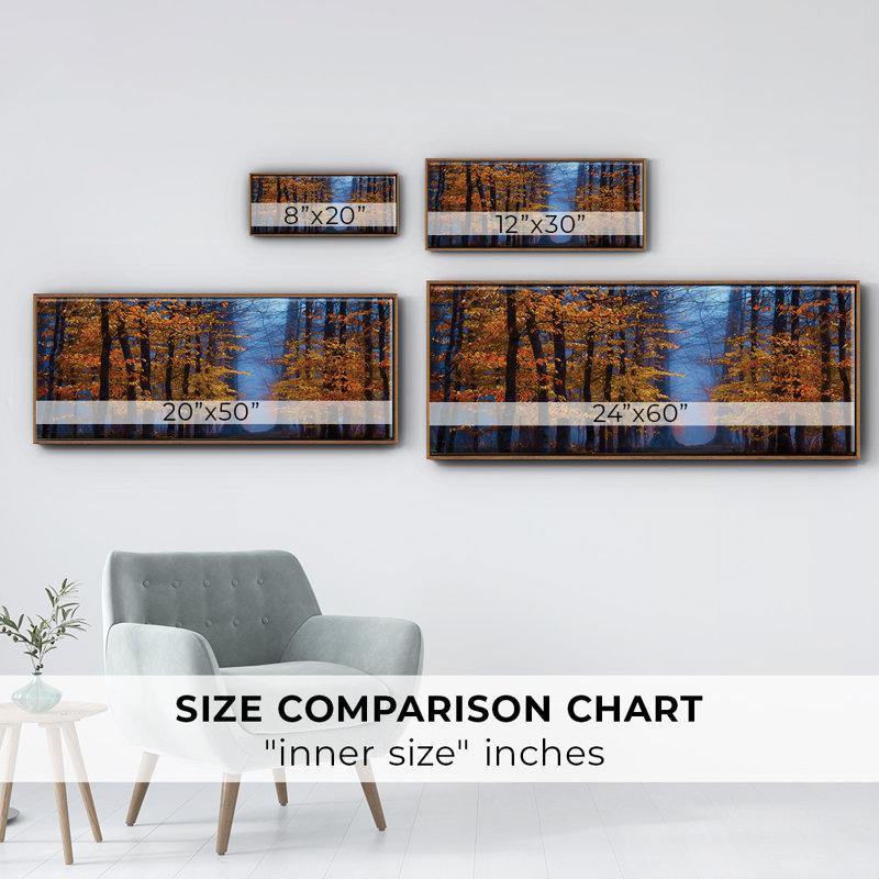 The Path of- Framed Canvas
