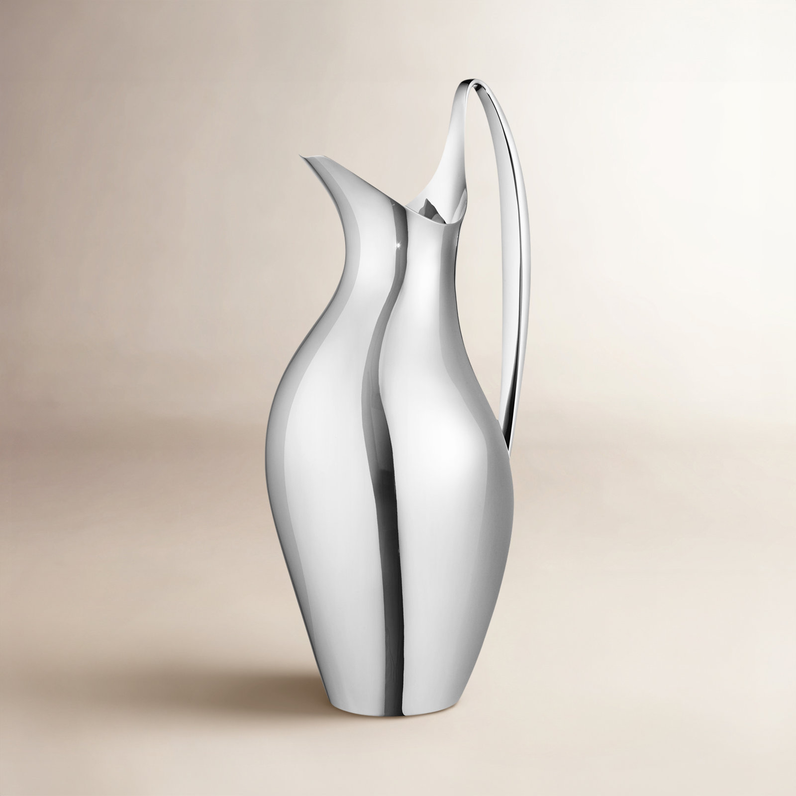 Henning Koppel Stainless Steel Pitcher, Lagre