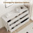Fluted 6-Drawer Dresser - 47“ Wide Storage Chest for Bedroom Living Room-4502738