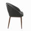Chaise en métal noyer et similicuir-1579152293