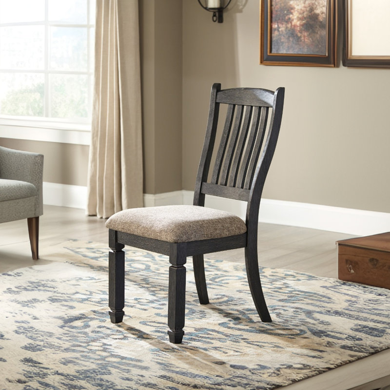 Chailey Upholstered Side Chair, Black