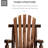 Diadra Fir Outdoor Adirondack Chair