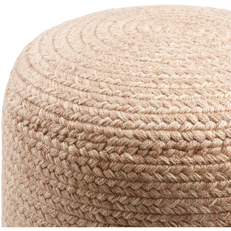 Repose-pieds Braithwaite, Mélange de polyester blanc cassé