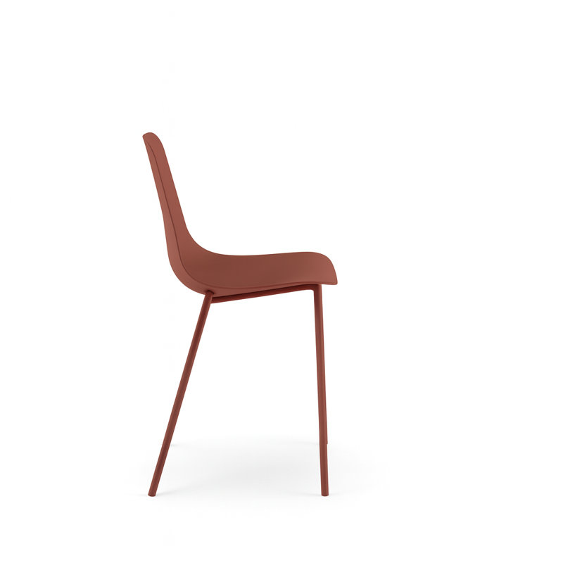 Lopezville 50cm H Full Back Side Chair, Copper