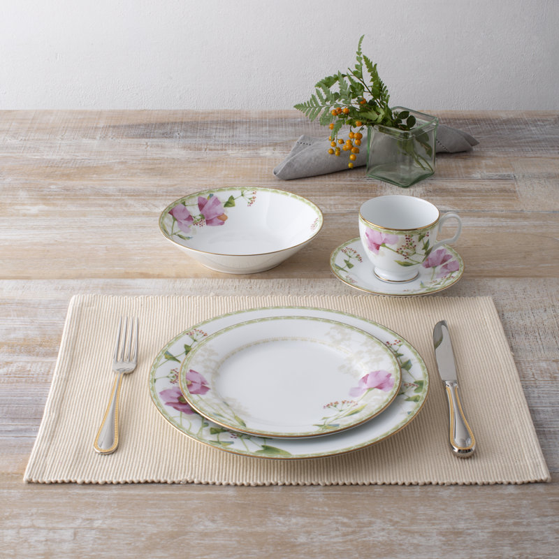Noritake Poppy Place 5-Piece Place Setting, Service for 1