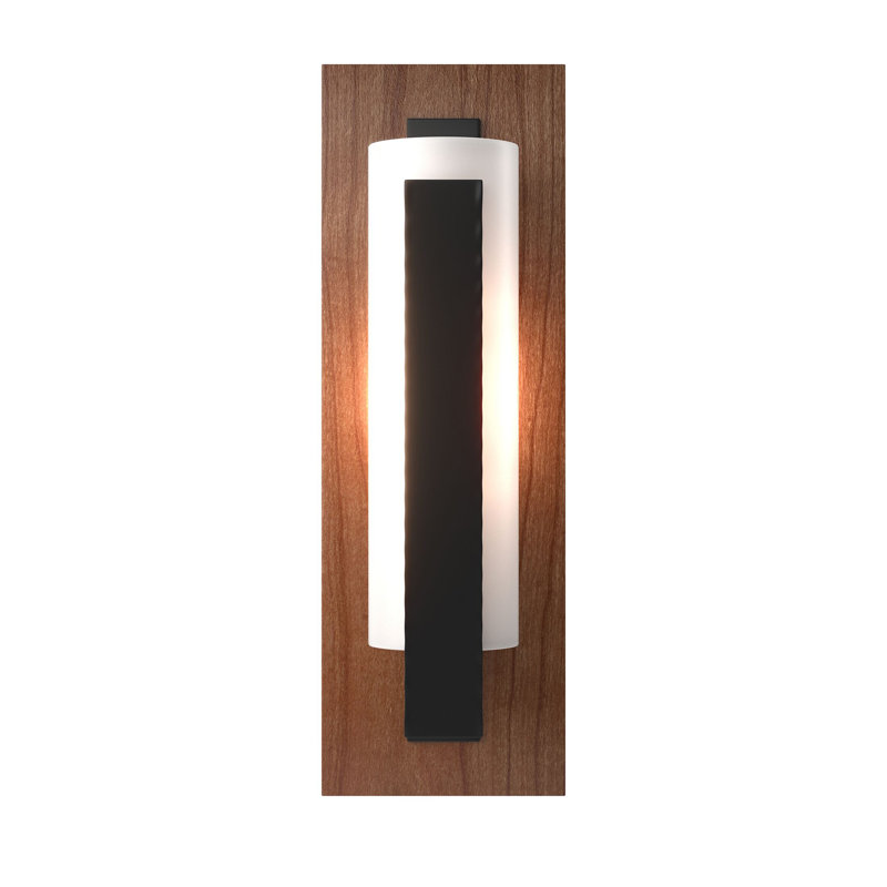 Vertical Bar 1 - Light Flush Mounted Sconce, Black, Cherry