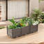Lit de jardin surélevé pour l'extérieur 