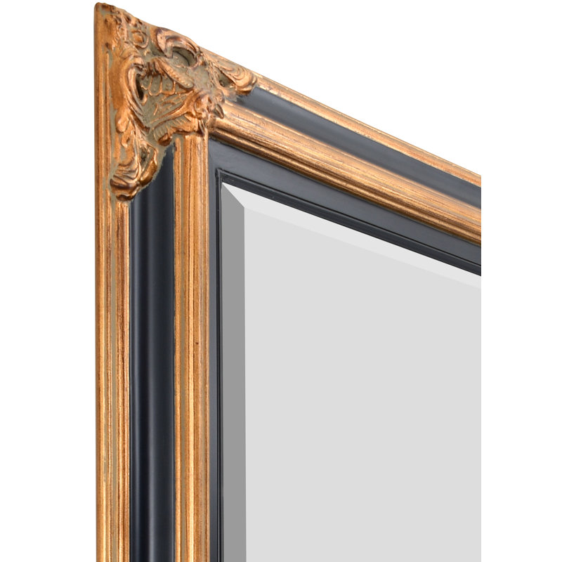Miroir d'appoint David-Paul, Doré / Marine