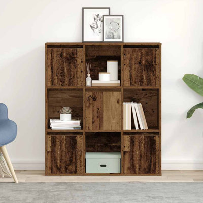Bookcase 89X24x101.5 Cm Engineered Wood