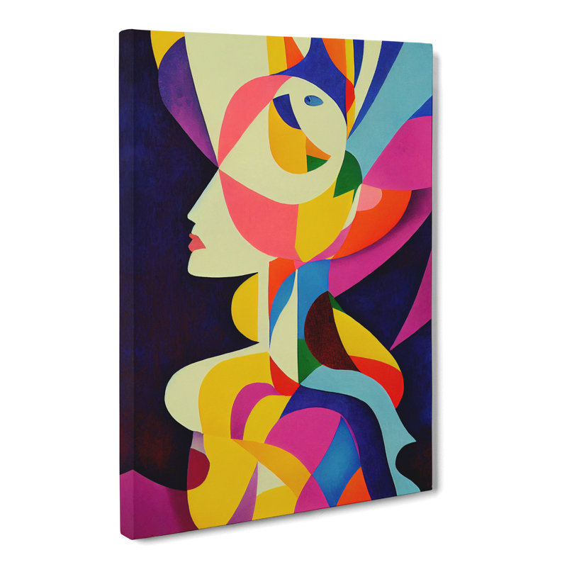 Angel Abstract - Wrapped Canvas, 76cm H x 50cm W x 3cm D