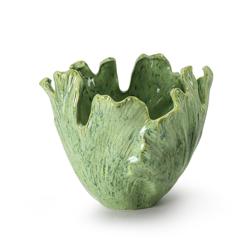 Iceberg Elegance Vase, Green