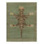 Distressed Homage Handmade Kilim Wool Geometric Area Rug-1770018269