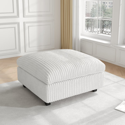 Upholstered Sectional Sofa Ottoman