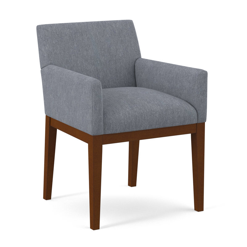Upholstered Arm Chair, 61653-63, English Saddle