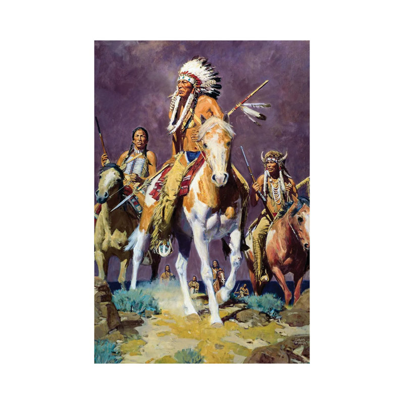 Prairie Storm By David Mann - Wrapped Canvas Painting - Wrapped Canvas Painting, 66.04 cm H x 45.72 cm W x 1.91 cm D