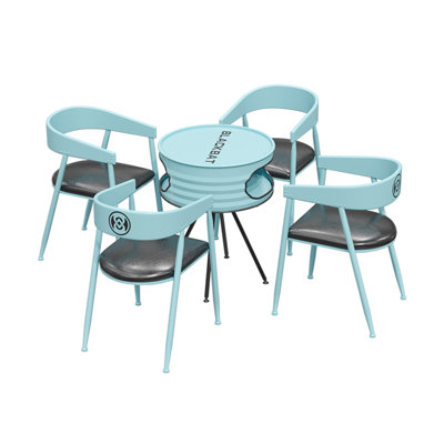 Ensemble de salle à manger rond 23,3 po Lukshya
