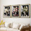 FLORAL Series DCCD - Impression encadrée sur mesure de qualité supérieure - 3 pièces-1611443472-1611443483