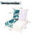 Fade Resistant Outdoor Chair Cushions Set Of 4, 19X19 Deep Seat Patio Cushions, 28D High Resilience Foam Replacement Patio Chair Cushions Set Of 4 With Removable Cover For Sofa, Adirondack Chair, Sectional,Palm Leaf-124950036-124950020