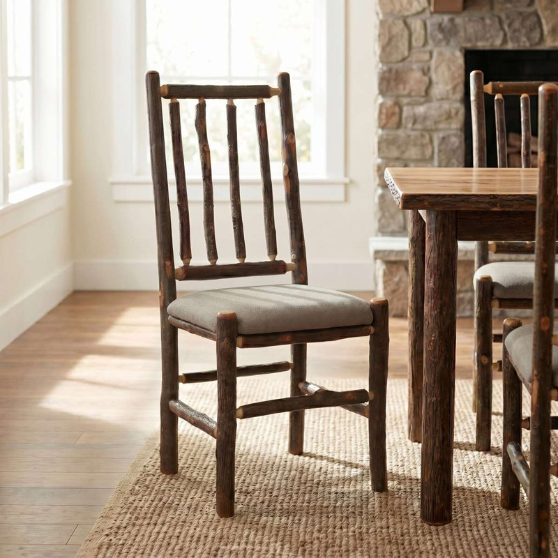 Chaise d'appoint Hickory, Upholstered Seat - Standard Fabric