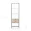 Trey Aasmin Bookshelf - Black Wash Poplar-1110411509