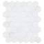 Honoro- Hexite Honeycomb Glass 2" Hexagon Mosaic Wall & Floor Tile-73295102