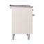 Cuisinière à double combustible de 40 po avec 6 brûleurs scellés et plaque chauffante ILVE Nostalgie II Series (porte pleine)-708322072-708322094