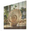 Vase Seashell Treasures - coquillage sur bois de pin naturel-291521274