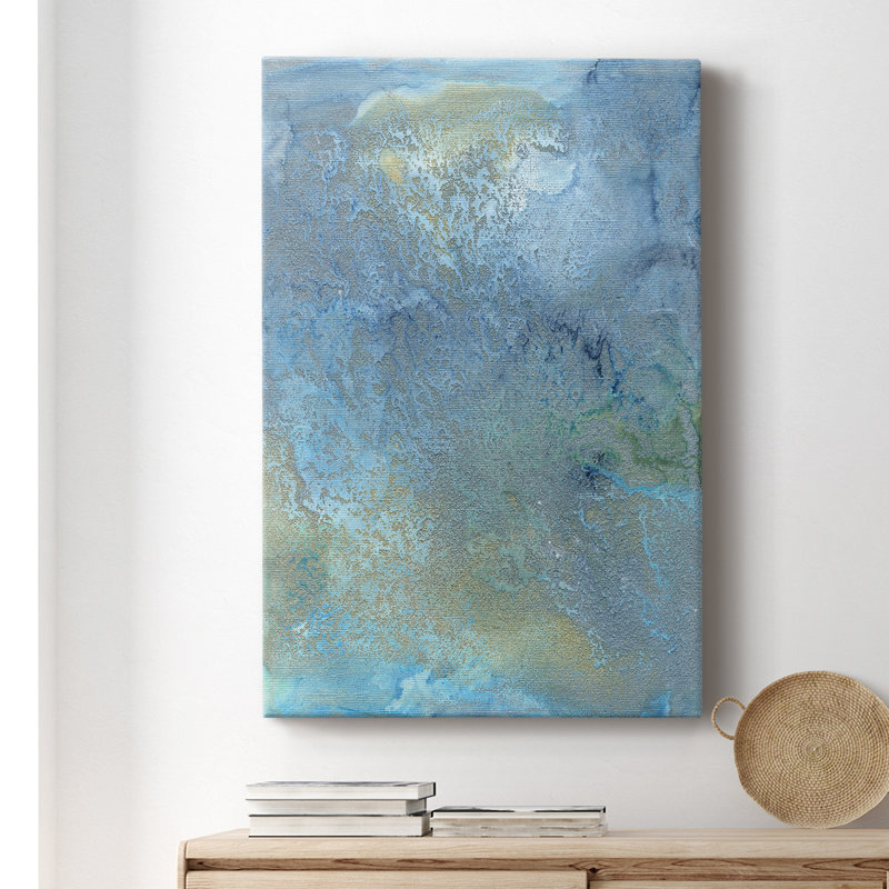 Proximité IV - peinture sur toile tendue, H 60 po x l 40 po x P 1,5 po