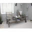 Martyna Solid Wood Pine Outdoor Bench-247786069