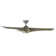 Twirl 3 - Blade Outdoor LED Smart Propeller Ceiling Fan with Remote Control and Light Kit With Selectable Colour Temperature Included, Works With Alexa and iOS or Android App