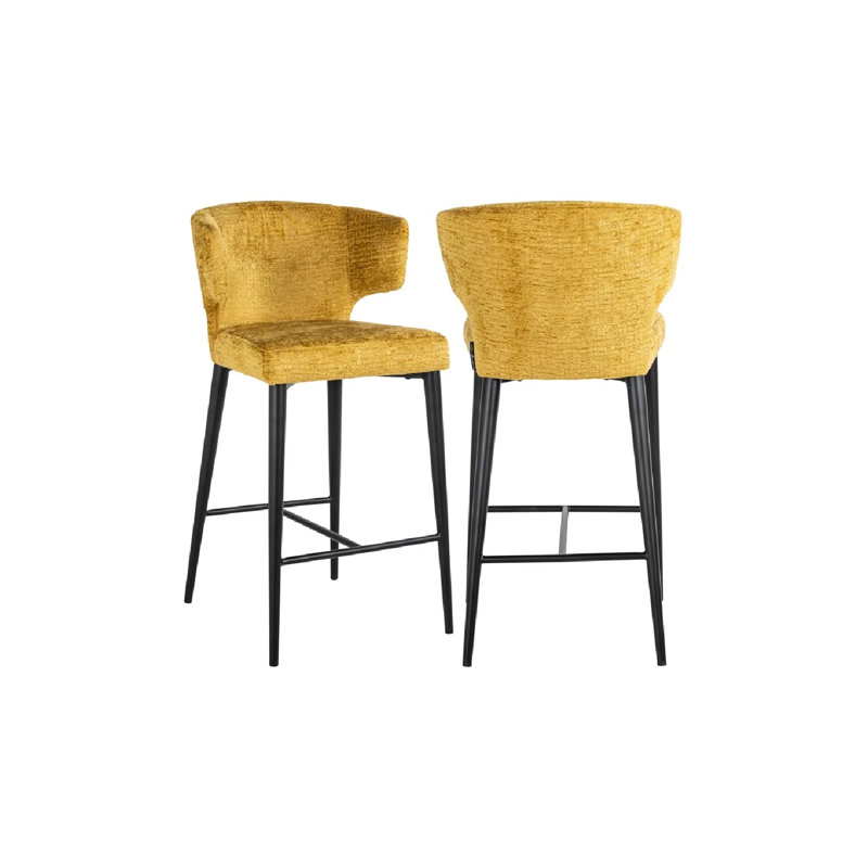 Taylor Stool, Counter Stool (26” Seat Height), Yellow