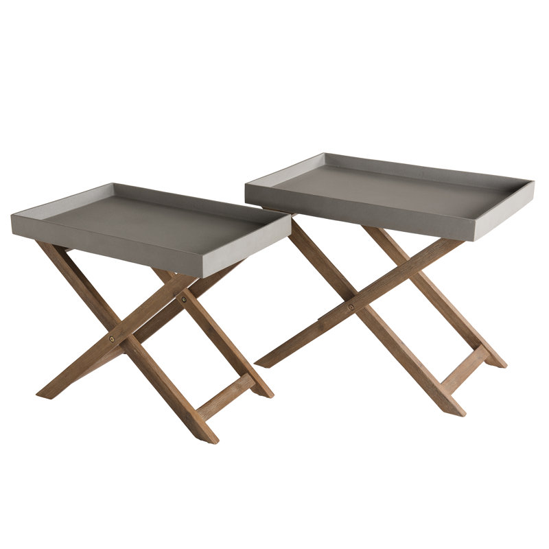 Ashly Cross Legs Coffee Table