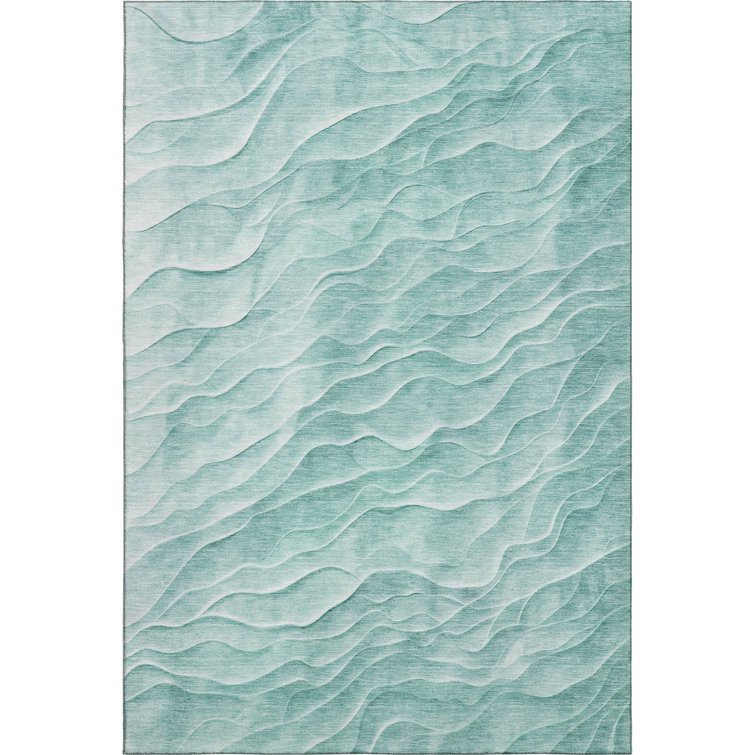 Premium Machine Washable Harjo AMF1614 Waves Rug