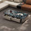 Table basse Luxury-lite rectangulaire en marbre