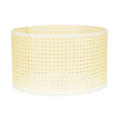 Wicker Drum Pendant Shade
