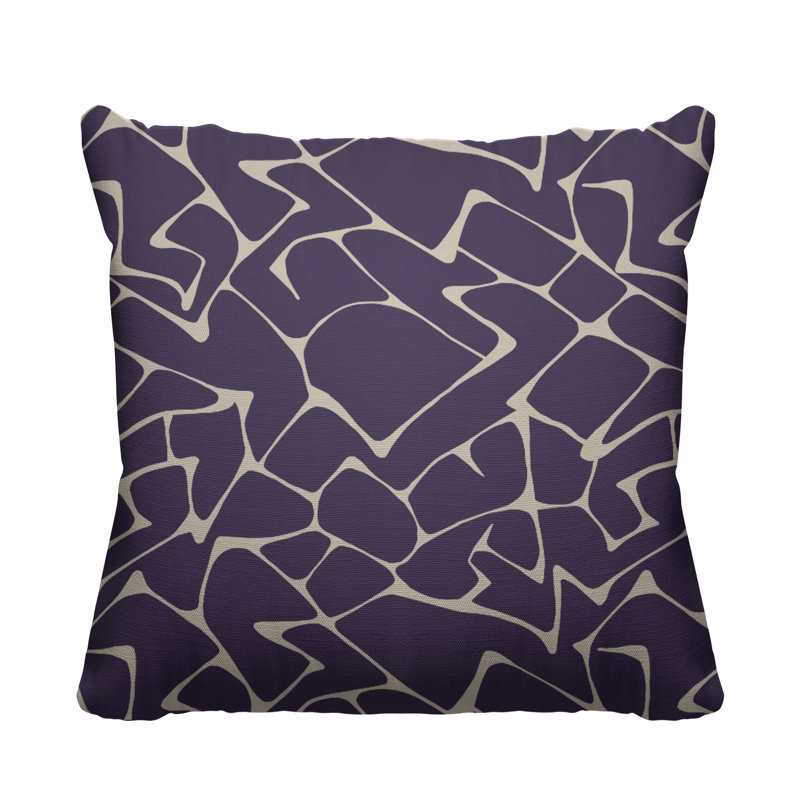 Housse de coussin d'extérieur Huxley, L 17 po x H 17 po, Mauve