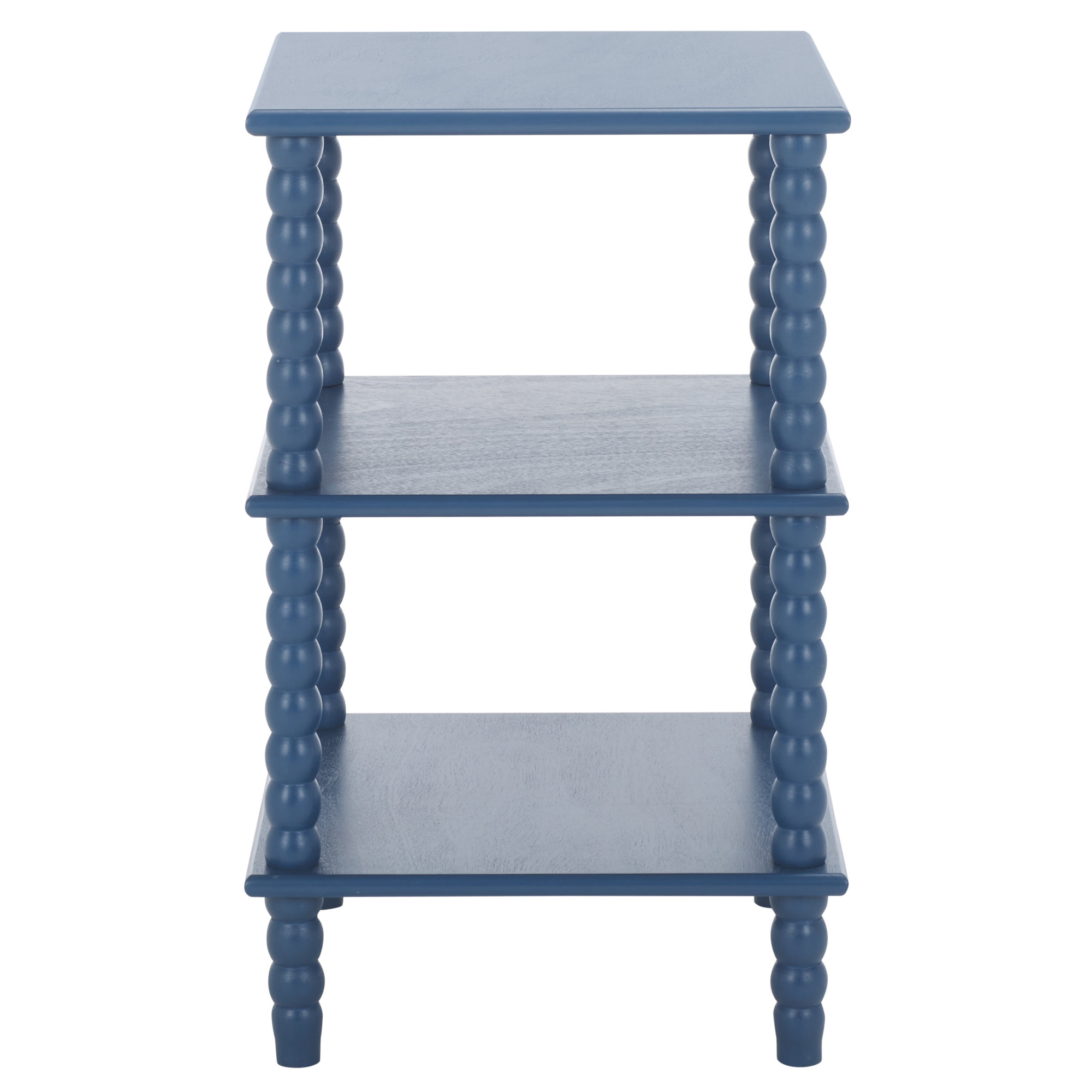 Netta 3 Shelf Accent Table, Blue