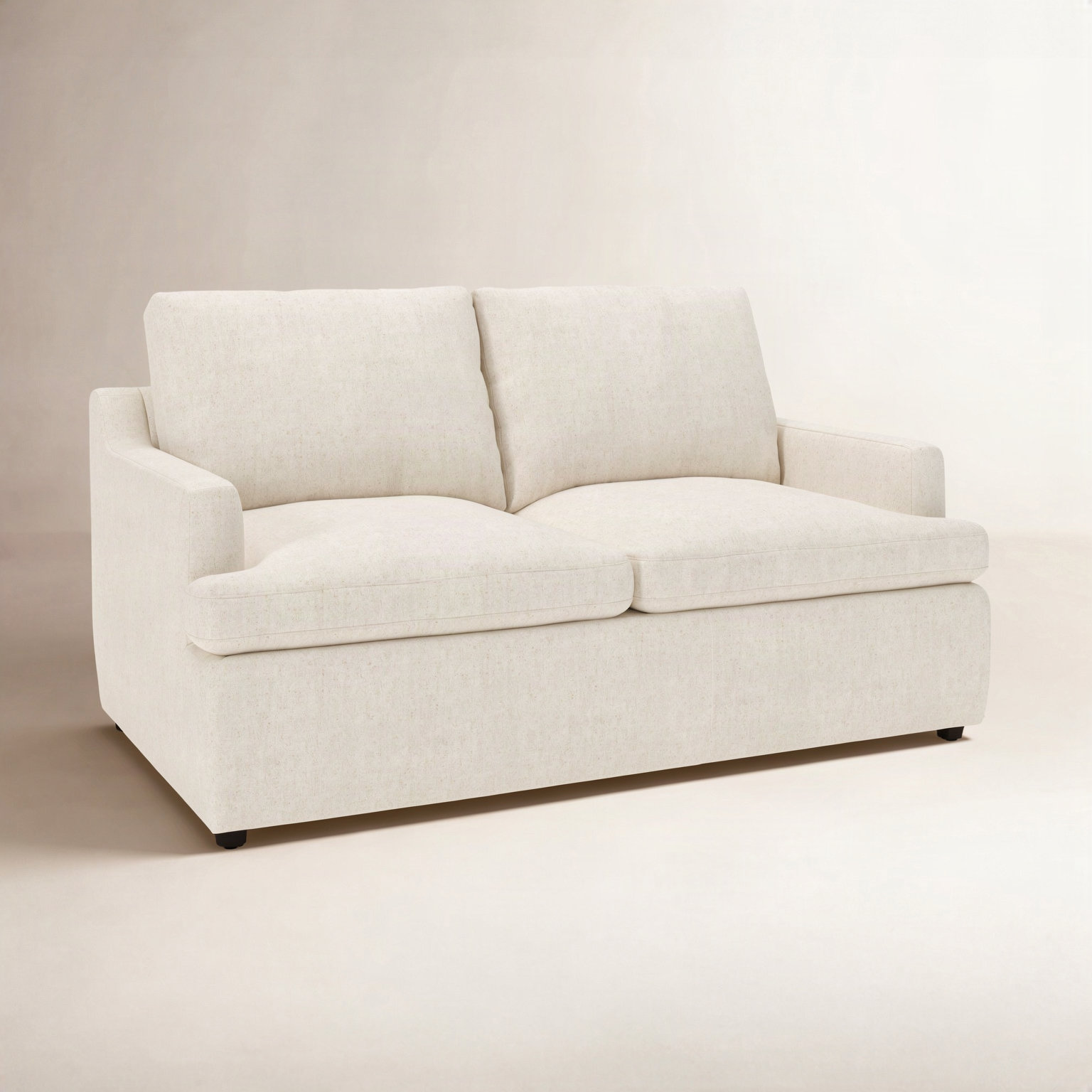 Essex 62.5'' Loveseat, John Sepia Performance Linen Blend
