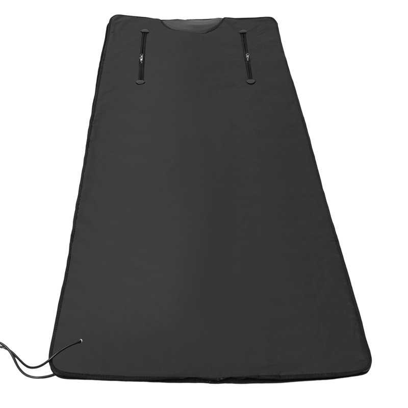 Couverture de sauna 500W rectangulaire à température réglable avec contrôleur et sac à usage domestique