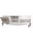 Traditional White TV Stand with Numerous Shelves, 51.2 x 19.9 x 17.7 inches | 100% Melamine Coated Particle Board, Thickness: 0.7 inches | Wall-Mountable Design, Perfect for Living Room & Entertainment Spaces-285420971