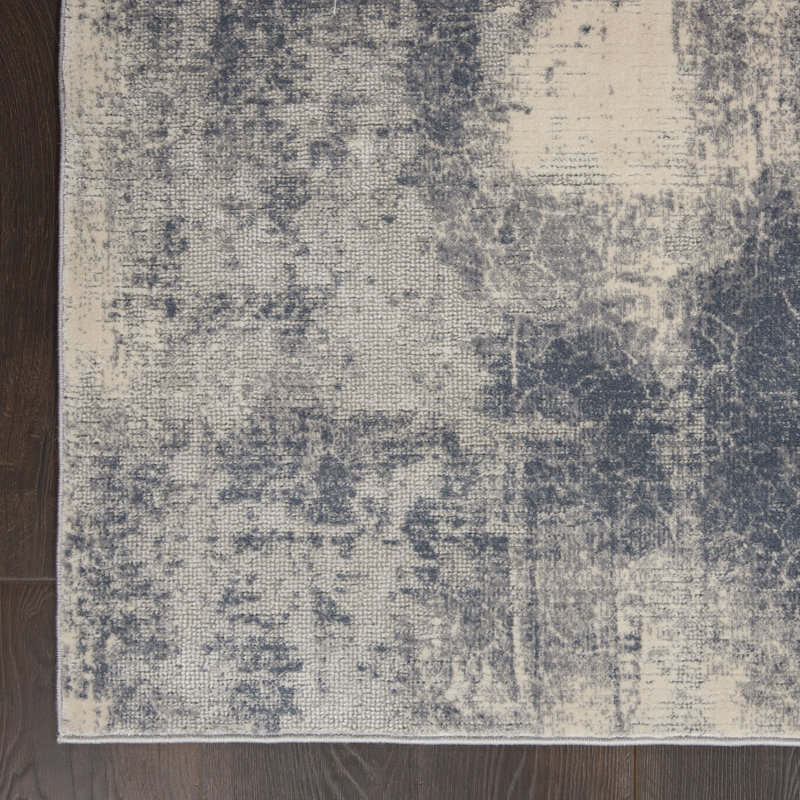 Prunty Abstract Indoor Rug, Rectangle 3'11" x 5'11"