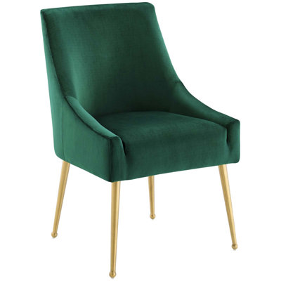 Silver Orchid Allison Velvet Dining Chair