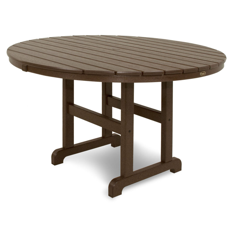 Table de salle à manger POLYWOOD Monterey Bay, 36 po, Noir